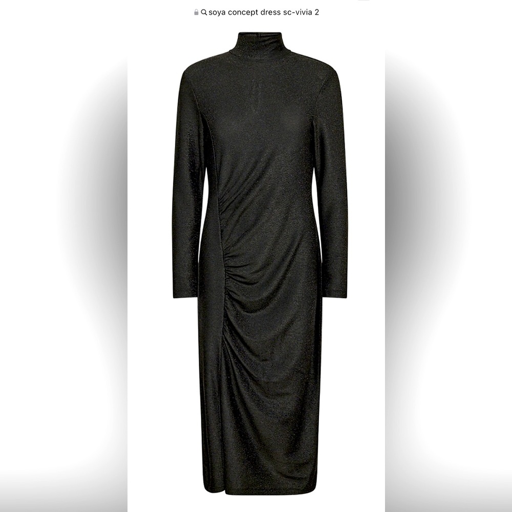 Soya concept stretchy shiny dress